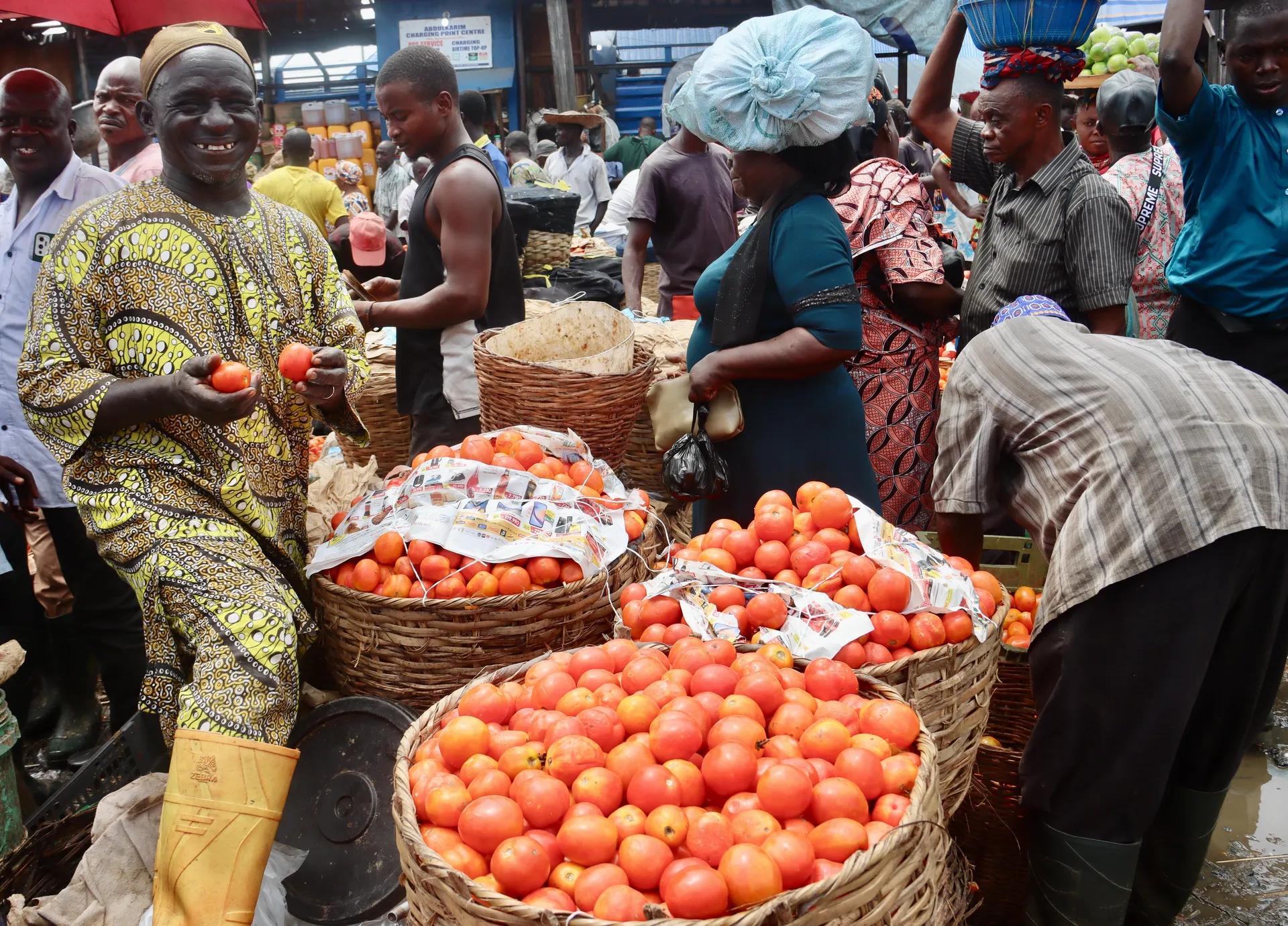 Nigeria's Food Prices Rose 907% in Naira but Fell in Dollars