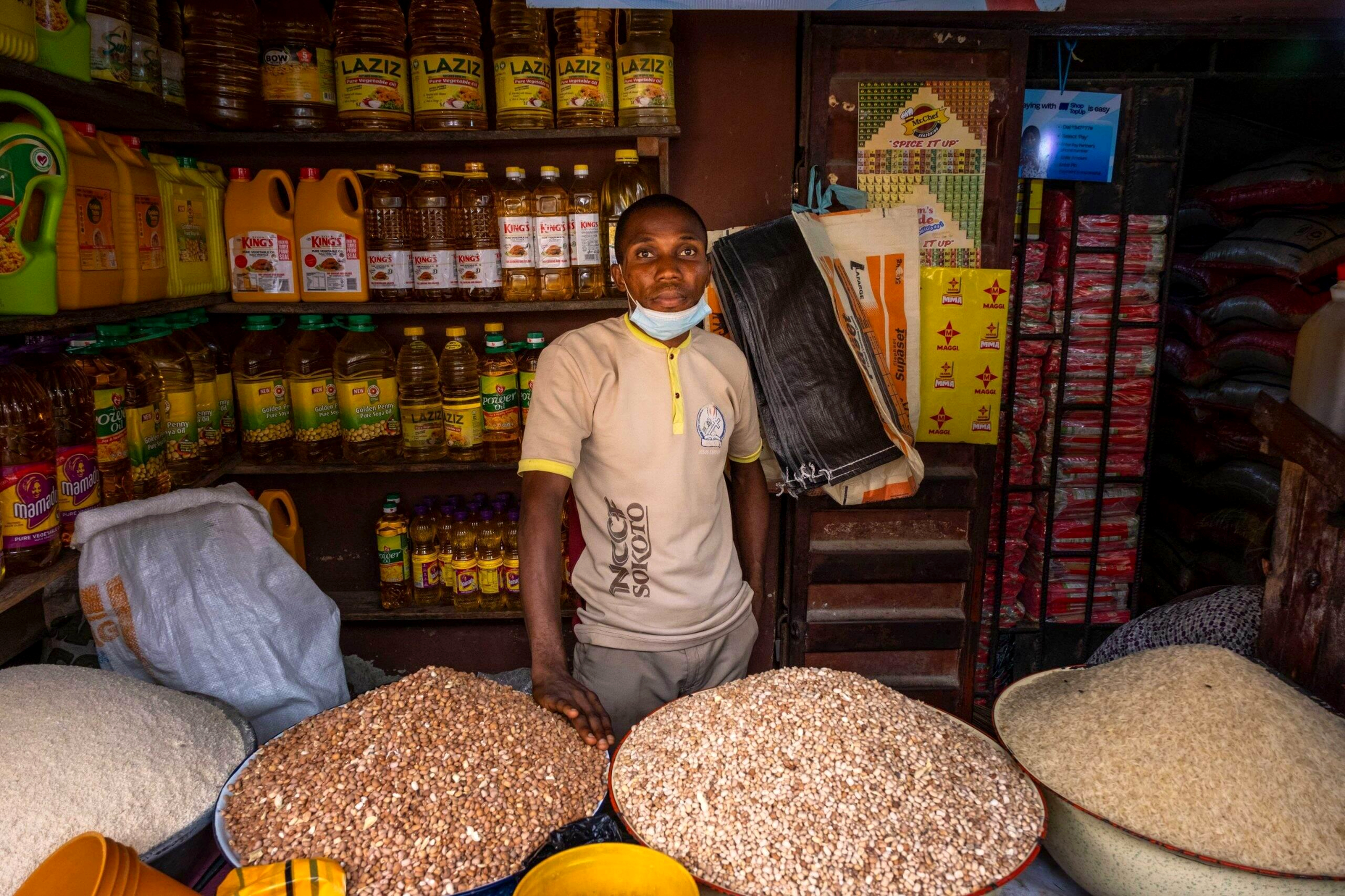 Food Inflation Cools After Six Months of Gains