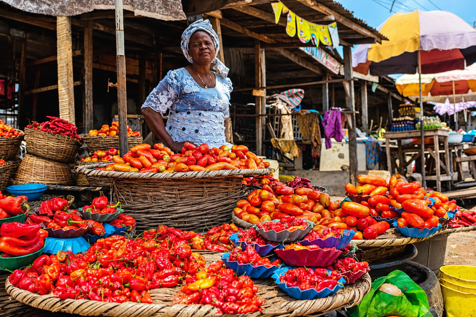 Pepper Falls Again as Lagos Prices Ease