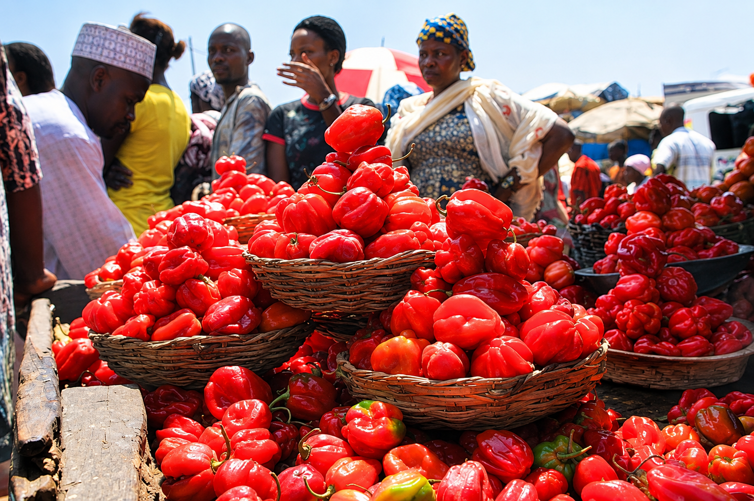 Pepper Leads Lagos Price Retreat