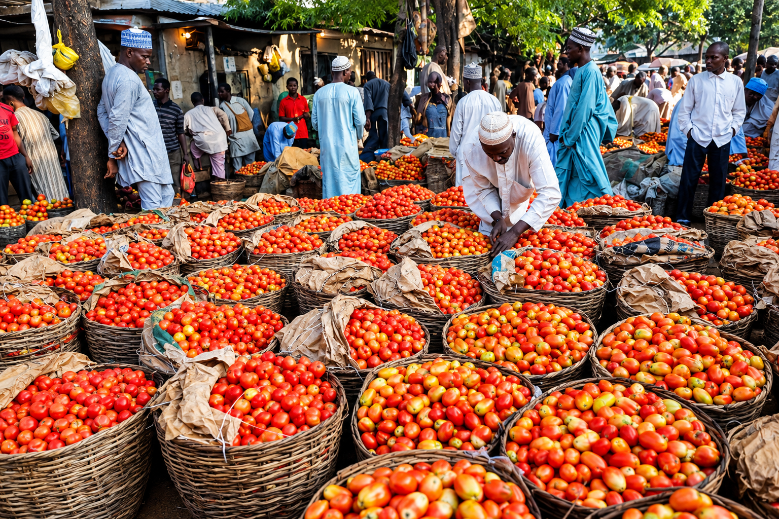 Harvest Cools Food Inflation to 19.57%