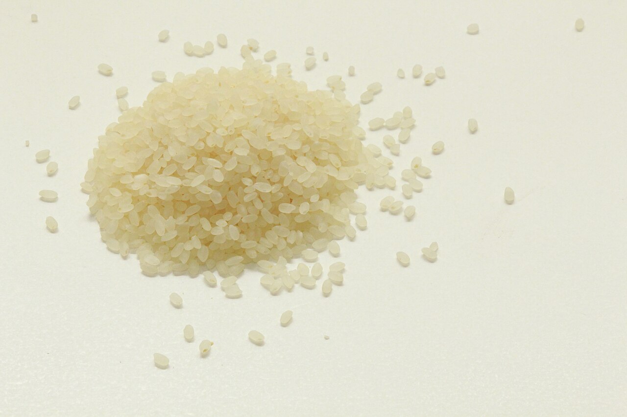 Short Grain Rice 25kg Slips 0.8%