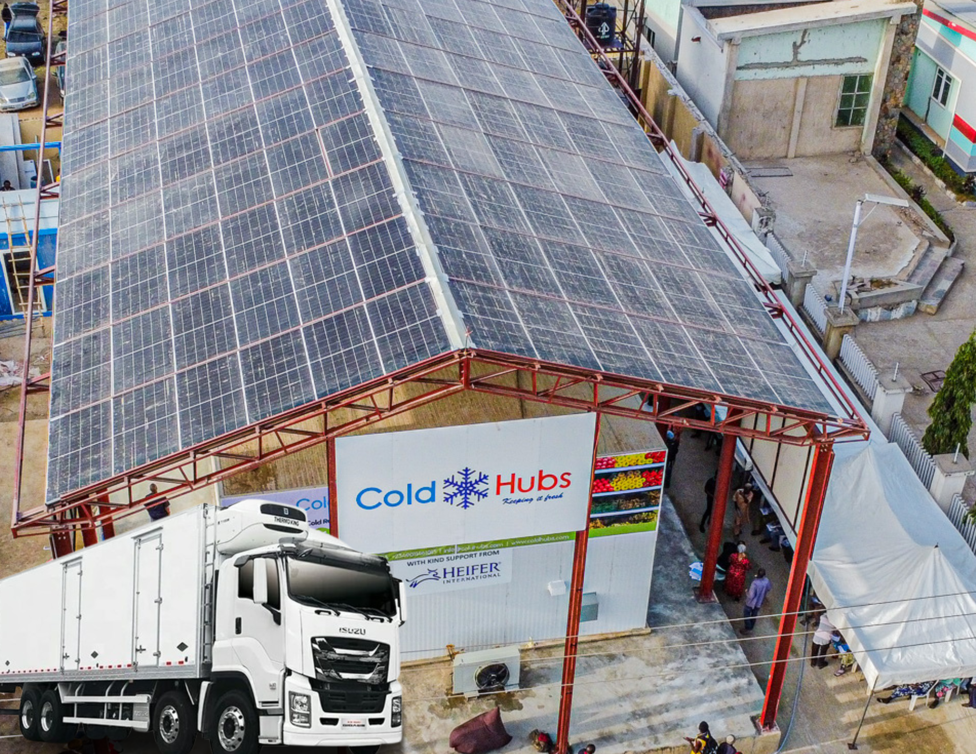 Solar Fridges Take On Food Waste